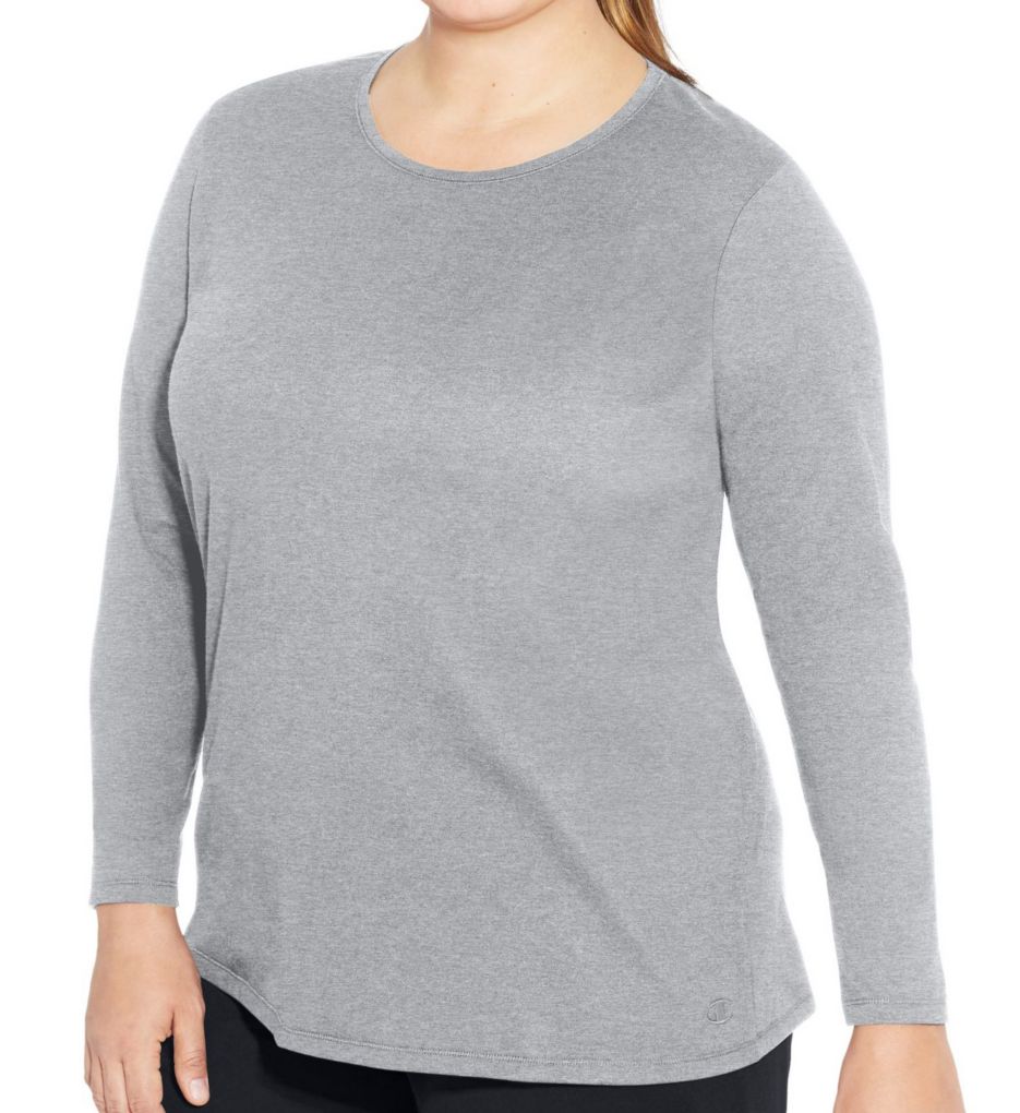 C Vapor Plus Size Long Sleeve X-Temp Tee-acs