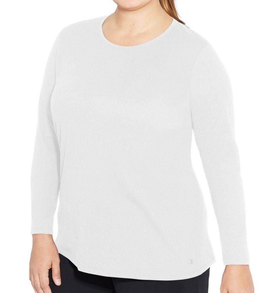 C Vapor Plus Size Long Sleeve X-Temp Tee-acs