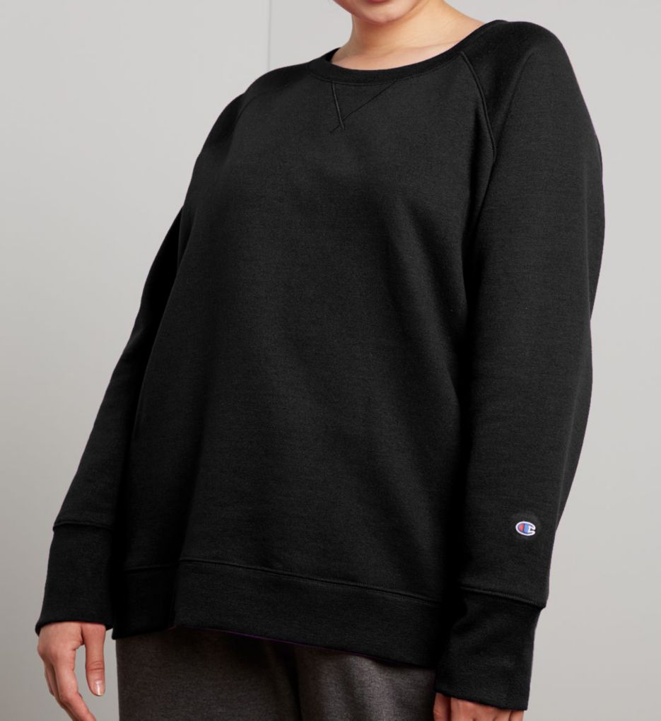 Powerblend Plus Size Fleece Crew Neck Pullover-acs