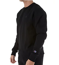 Powerblend Fleece Crew neck Sweatshirt BLK S