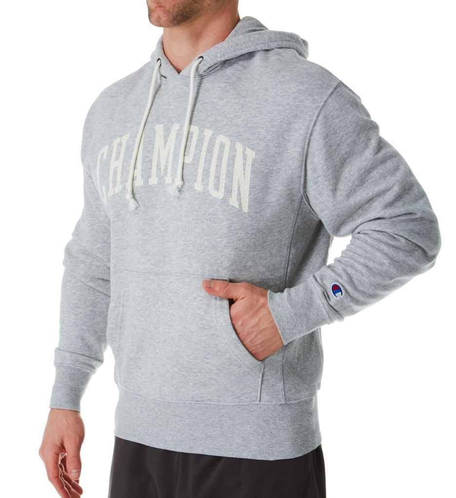 gray champion pullover