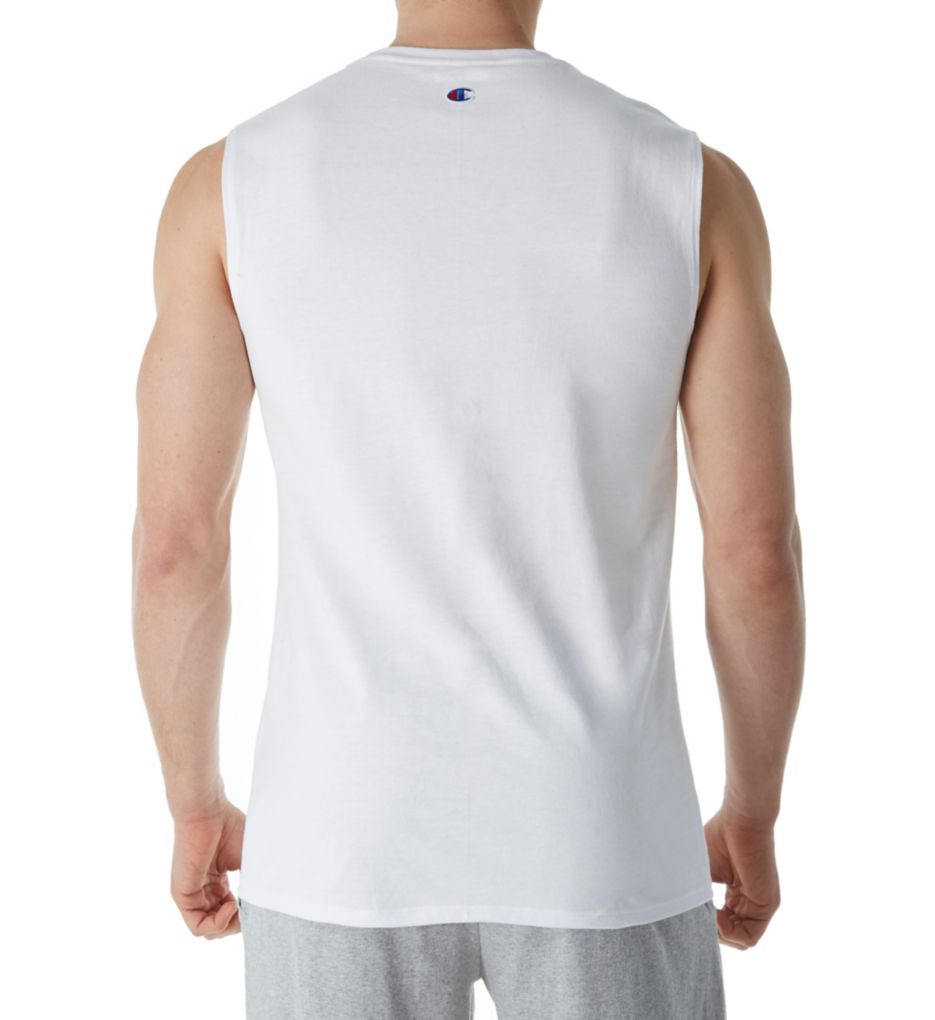 Cotton Jersey Athletic Fit Muscle Tee-bs