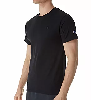 Classic Athletic Fit Jersey Tee Black 3XL