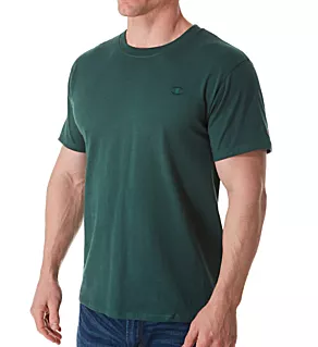 Classic Athletic Fit Jersey Tee Dark Green 2XL
