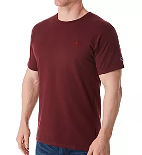 Classic Athletic Fit Jersey Tee Maroon M