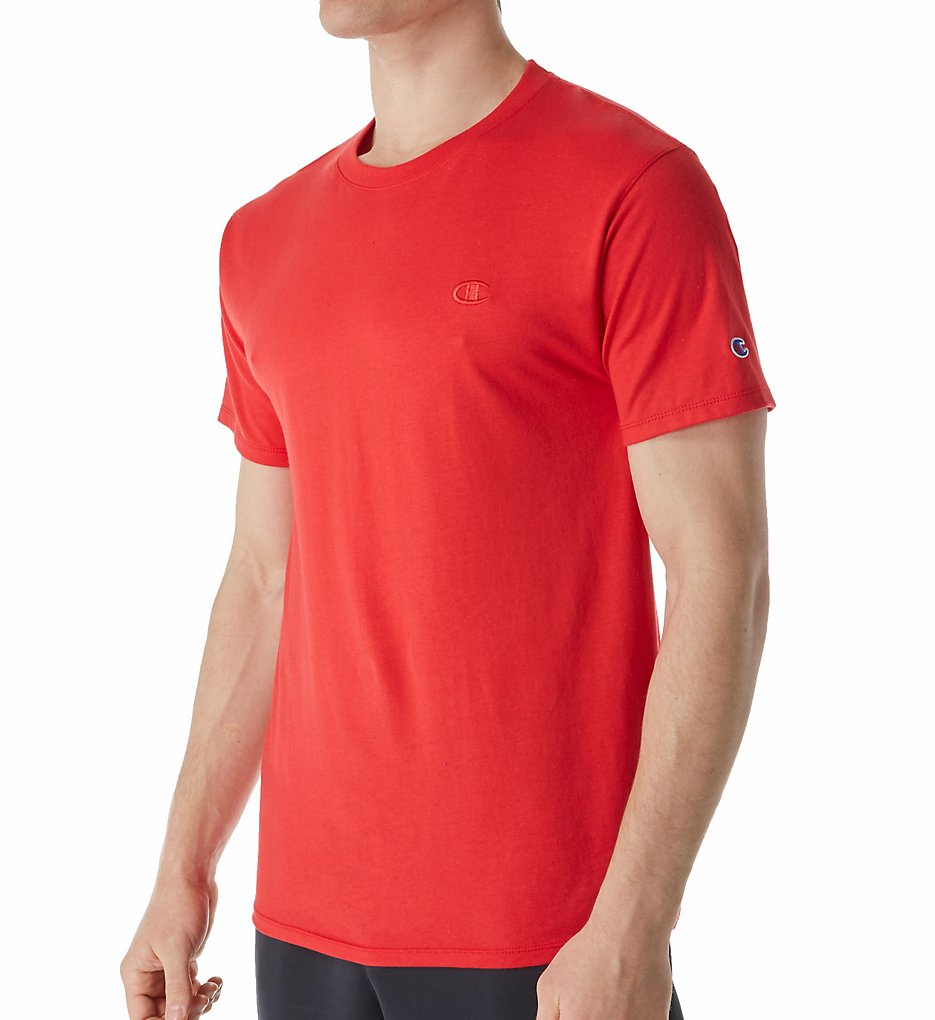 Champion T0223 Classic Athletic Fit Jersey Tee (Scarlet)