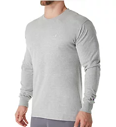 Classic Athletic Fit Jersey Long Sleeve Tee OxfGre S