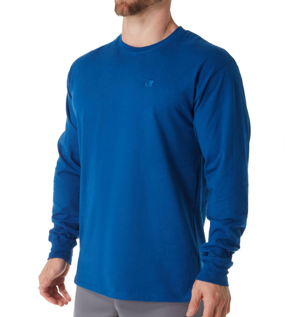 Classic Athletic Fit Jersey Long Sleeve Tee-acs
