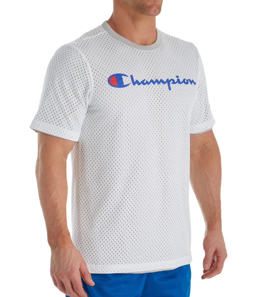 champion reversible mesh tee