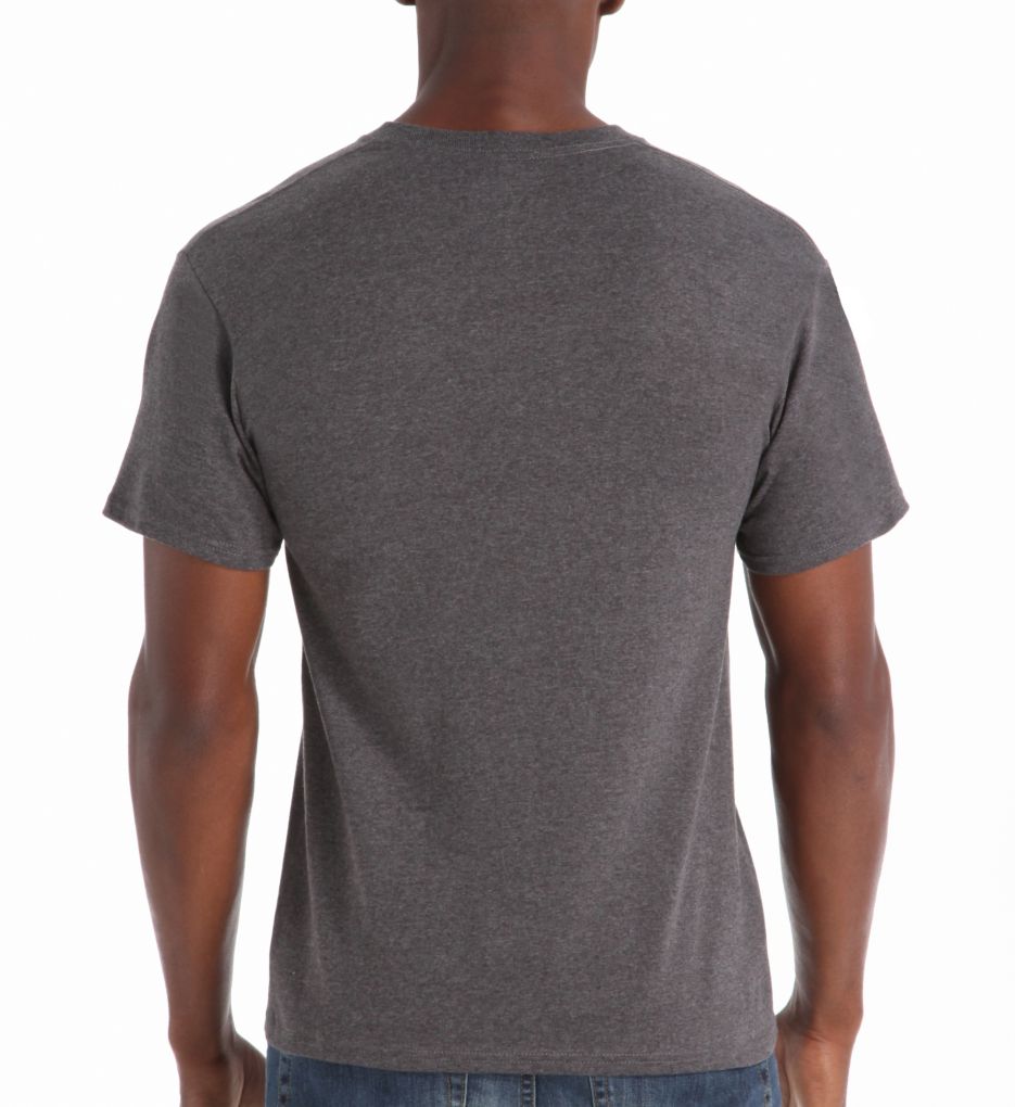 Cotton Jersey Athletic Fit V-Neck Tee