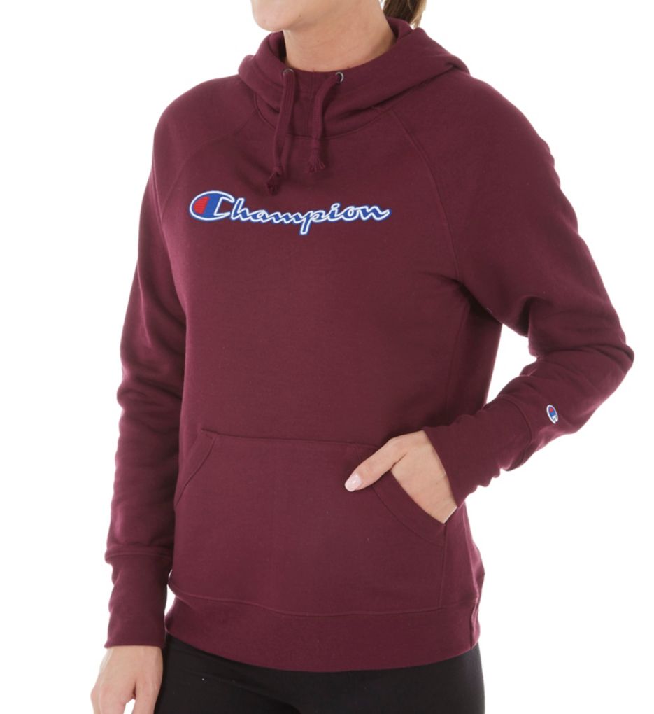 Powerblend Fleece Pullover Hood w/ Applique Jacket-acs