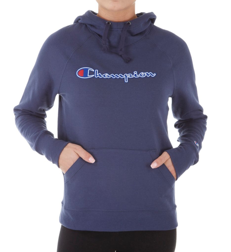 Powerblend Fleece Pullover Hood w/ Applique Jacket-acs