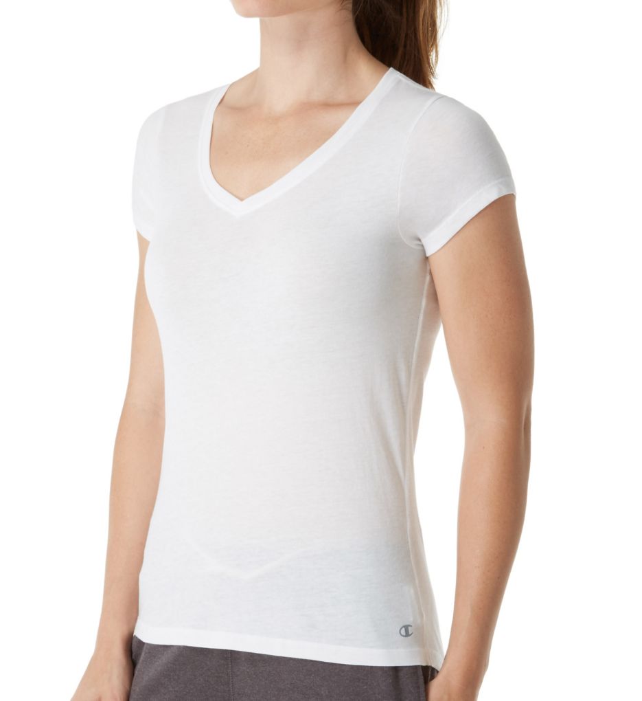 champion v neck shirt
