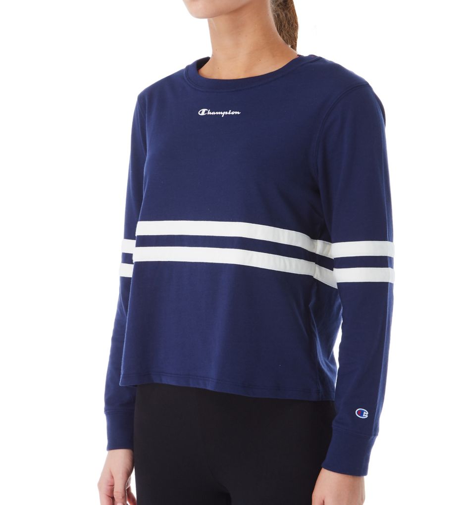 Heritage Long Sleeve Crew Neck Tee-acs