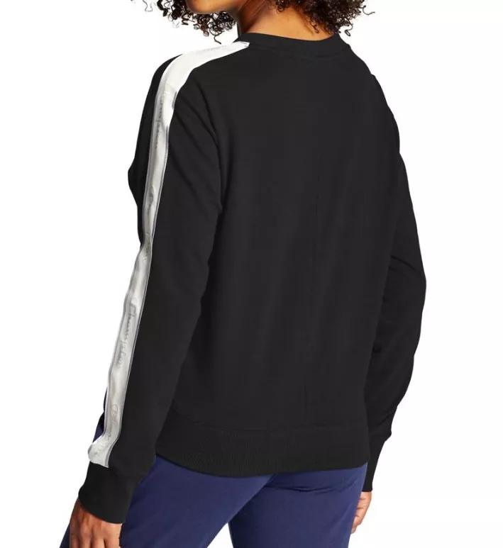 Heritage Fleece Crew Neck Pullover with Taping Black 2X