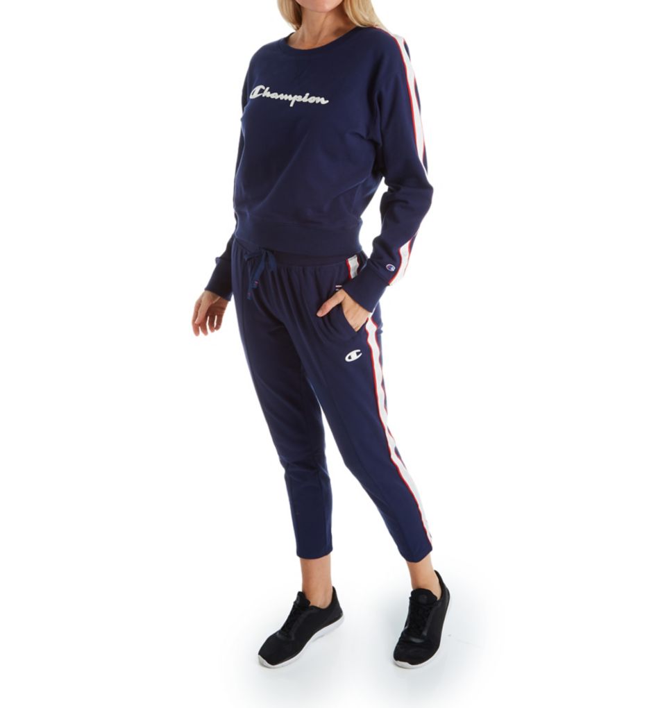 Champion Heritage Fleece Crew Neck Pullover with Taping W43755 - Image 5