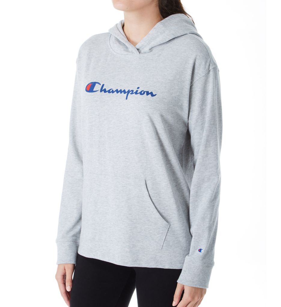 Jersey Graphic Pullover Hoodie