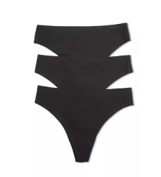 Soft Stretch Seamless Thong Panty - 3 Pack