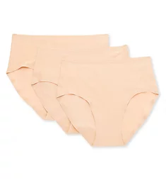 Soft Stretch Seamless Hipster Panty - 3 Pack Nude O/S
