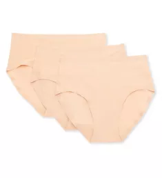 Soft Stretch Seamless Hipster Panty - 3 Pack Nude O/S