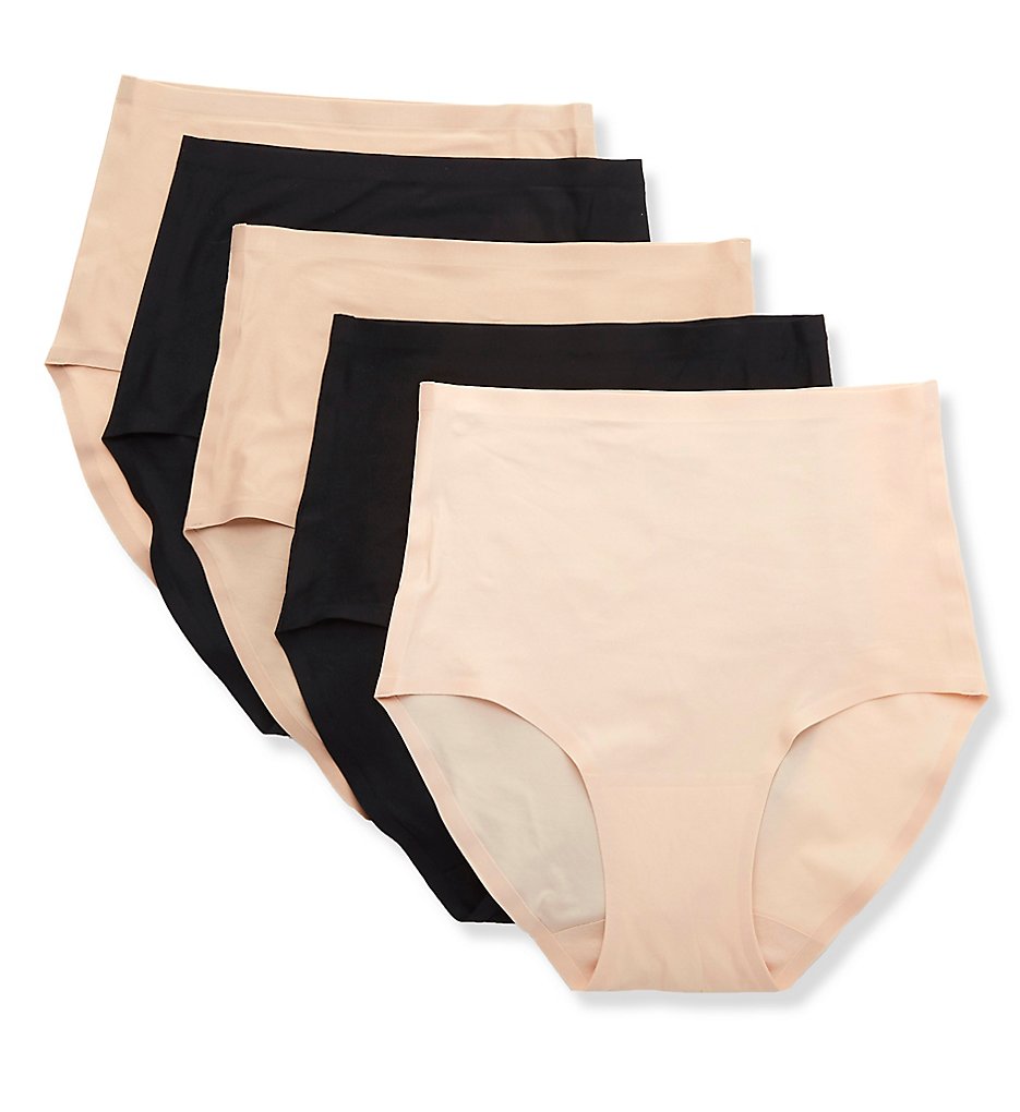 Chantelle - Chantelle 1006 Soft Stretch Seamless Brief Panty - 5 Pack (Multi O/S)