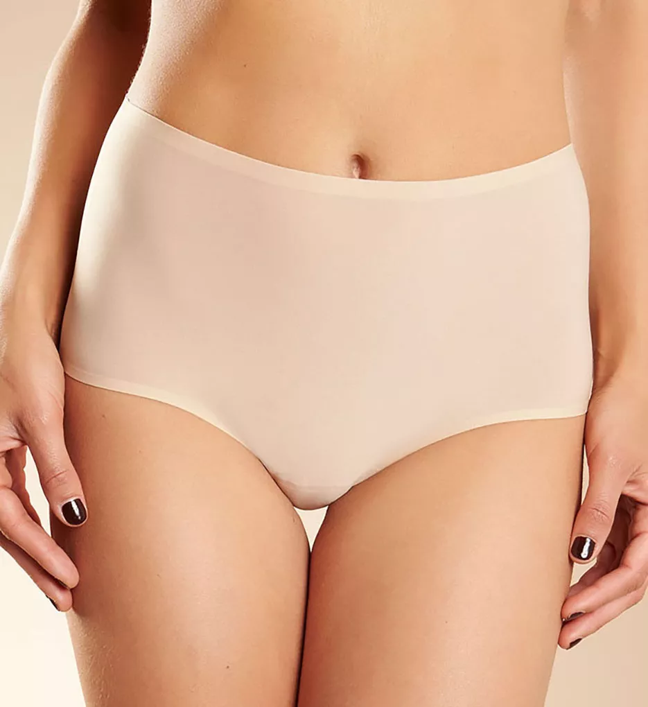 Soft Stretch Seamless Brief Panty - 3 Pack Nude O/S