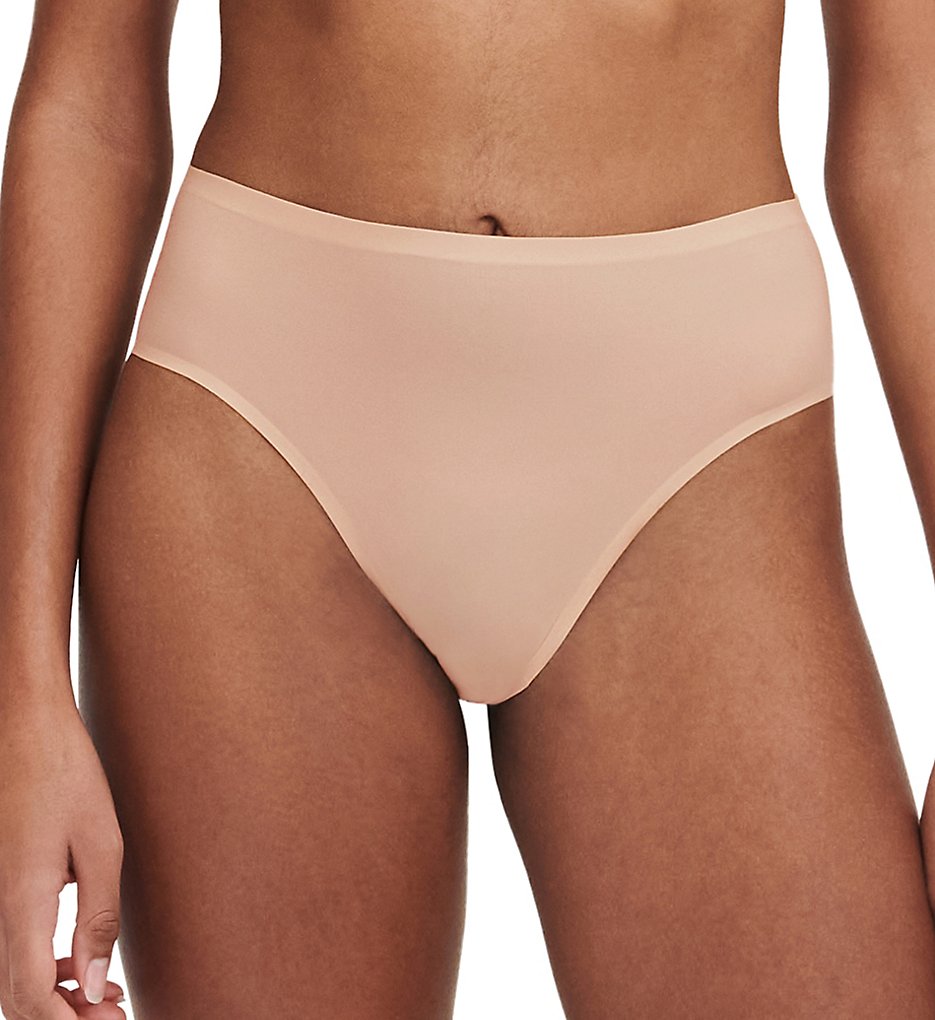 Chantelle : Chantelle 1067 Soft Stretch Seamless French Cut Brief Panty (Ultra Nude O/S)