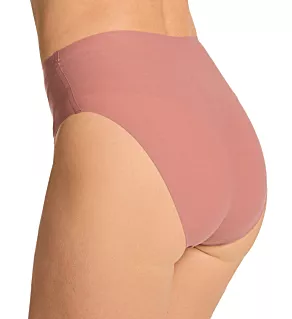 Soft Stretch High Cut Brief Panty Rose de Bois O/S