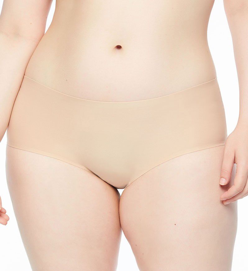 Soft Stretch Seamless Hipster Plus Size Panty Ultra Nude O/S by Chantelle