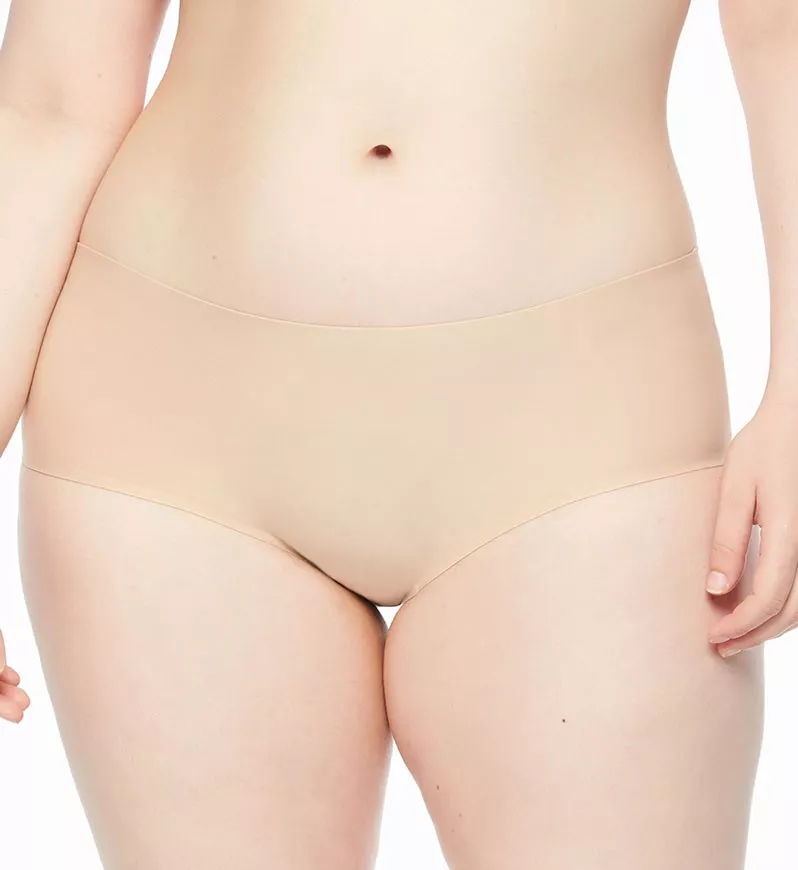 Soft Stretch Seamless Hipster Plus Size Panty Ultra Nude O/S