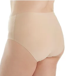Soft Stretch Seamless High Waist Brief Plus Panty Ultra Nude O/S