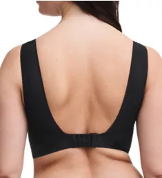 Soft Stretch Lightly Padded Wireless Bra Top Black XS/S