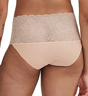 Soft Stretch Lace Brief Panty Nude Blush O/S