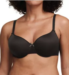 Basic Invisible Memory Foam T-Shirt Bra Black 32B