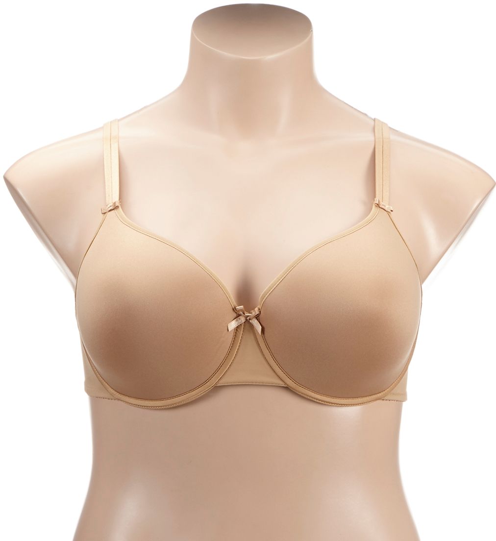 Chantelle Basic Invisible Memory Foam T-Shirt Bra Toffee 34C  - Image 1