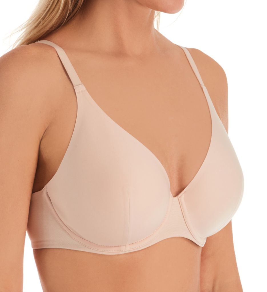 NWT Chantelle 1296 Aeria Lightweight Spacer Foam with J Hook Mesh Bra,  Beige