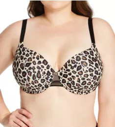 Soft Flex Sweetheart T-Shirt Bra Leopard 32C