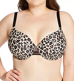 Soft Flex Sweetheart T-Shirt Bra Leopard 32C