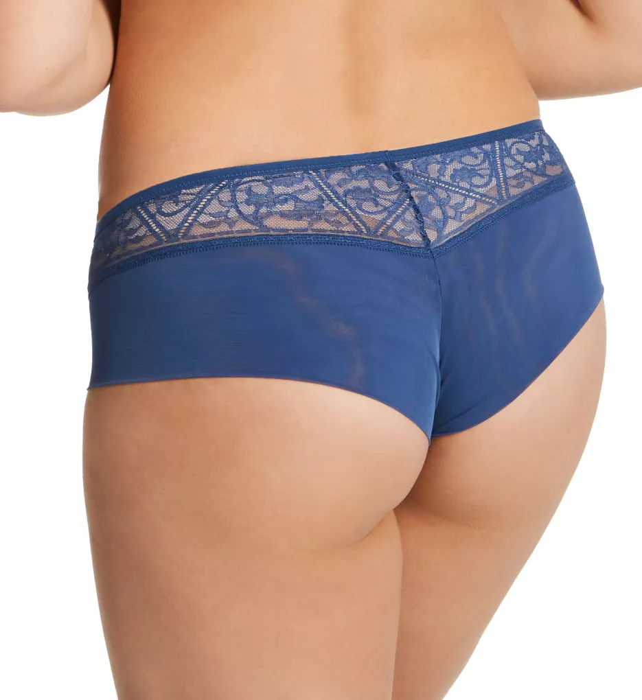 Alto Lace-Trim Hipster Panty Ceramic Blue XL