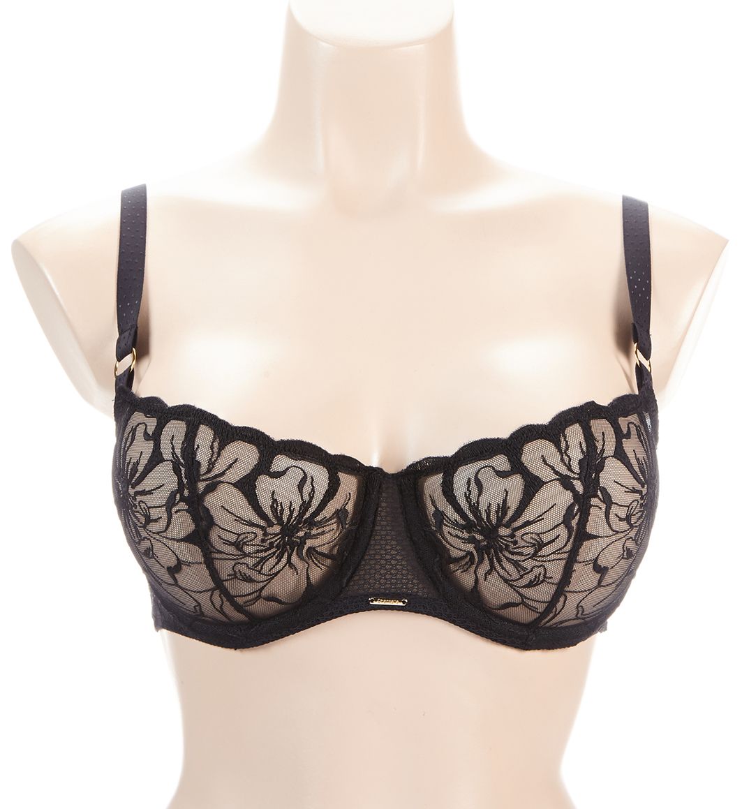 Chantelle Fleur Demi Underwire Bra Black 38B  - Image 1