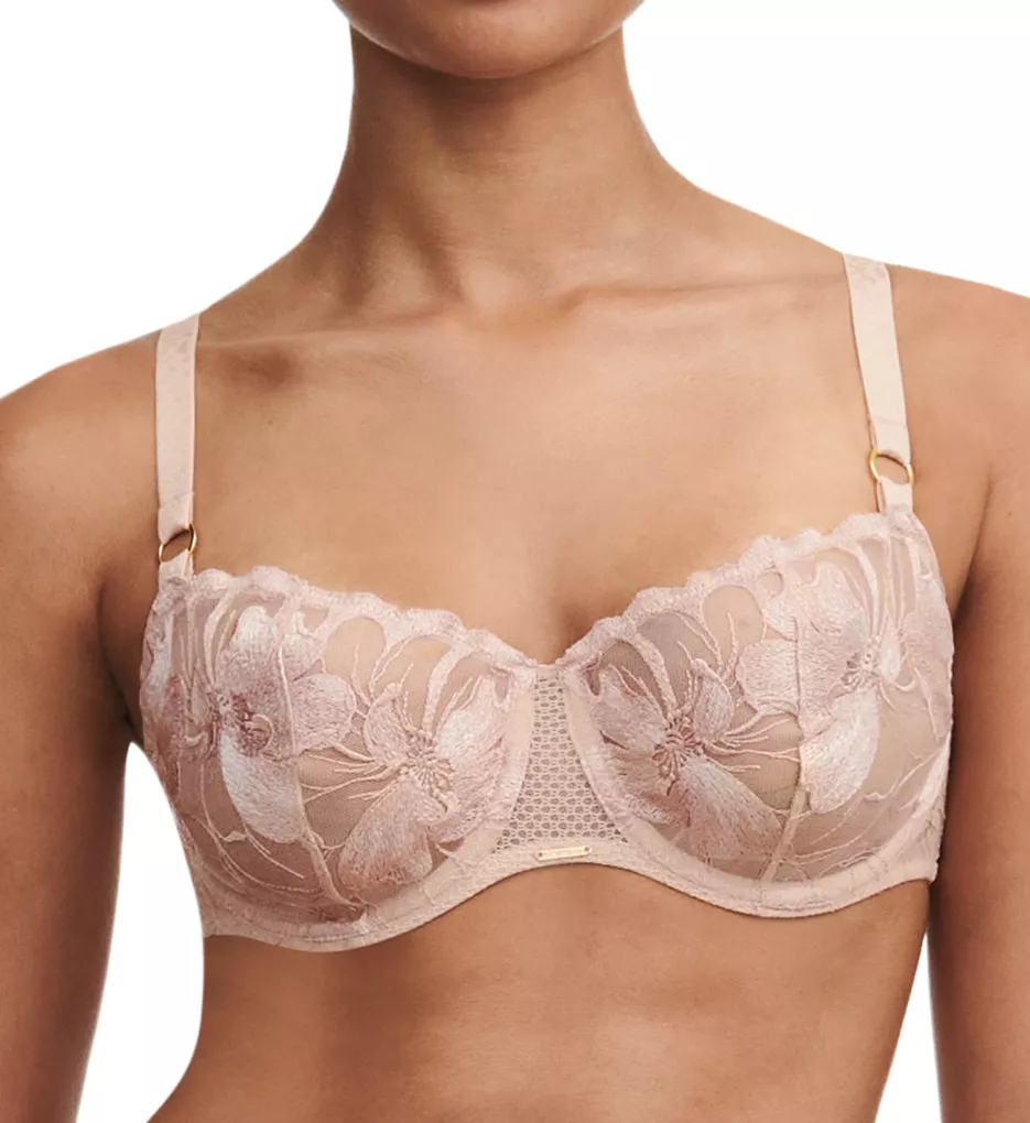 Champs Elysees Lace Unlined Demi Bra Ivory 38B by Chantelle