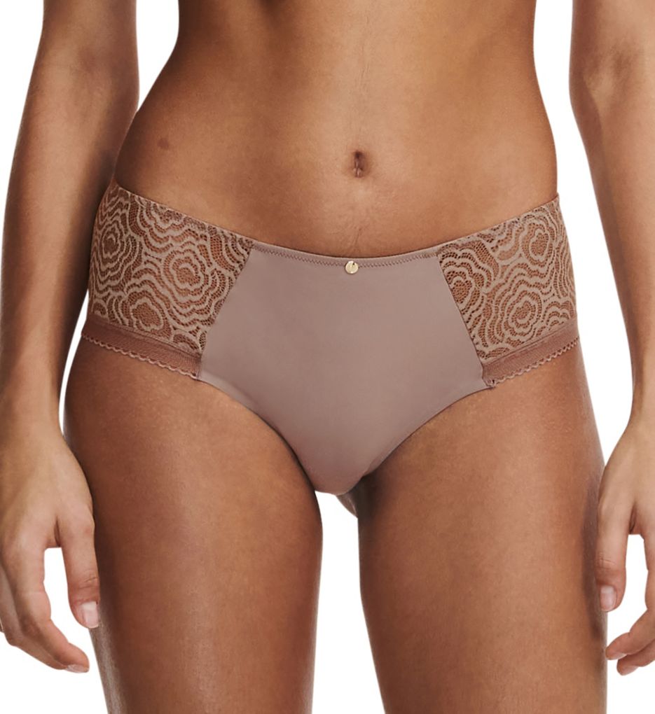 Chantelle Women's C Jolie Hipster Panty in Beige | Size Large | HerRoom.com