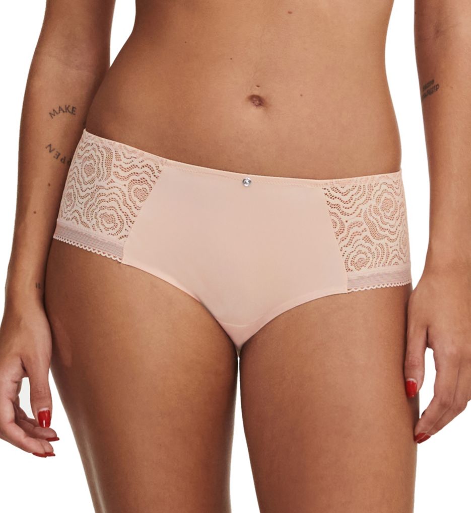 Chantelle Women's C Jolie Hipster Panty in Beige | Size XL | HerRoom.com