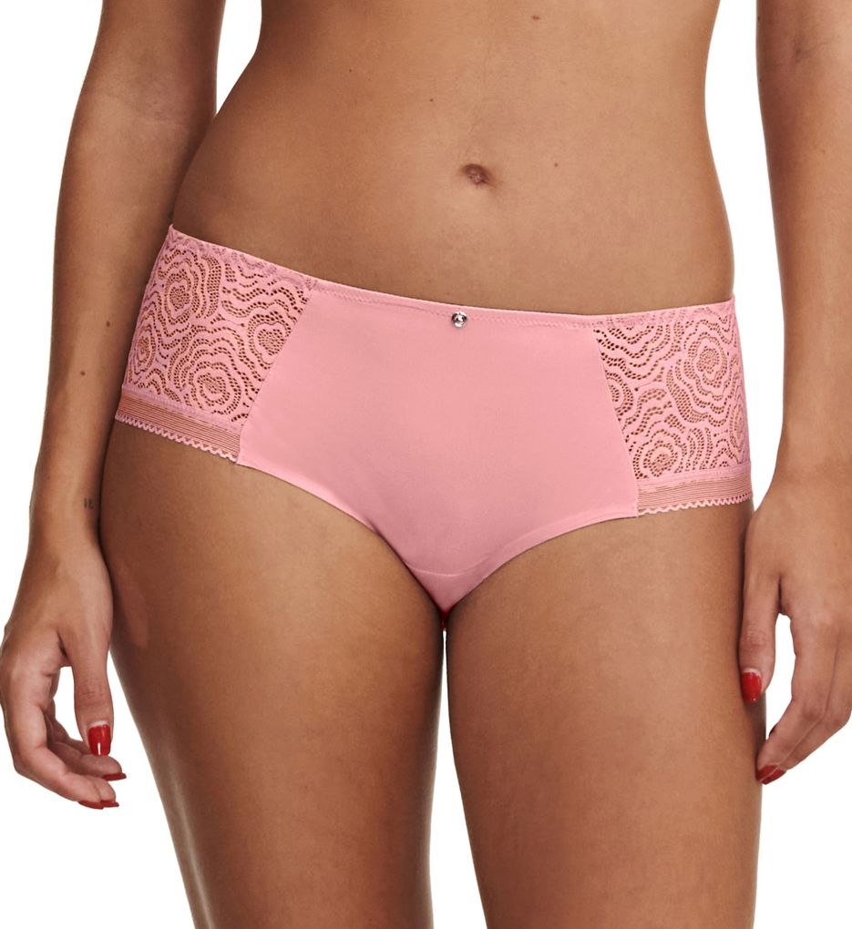 Chantelle Women's C Jolie Hipster Panty in Pink | Size XL | HerRoom.com