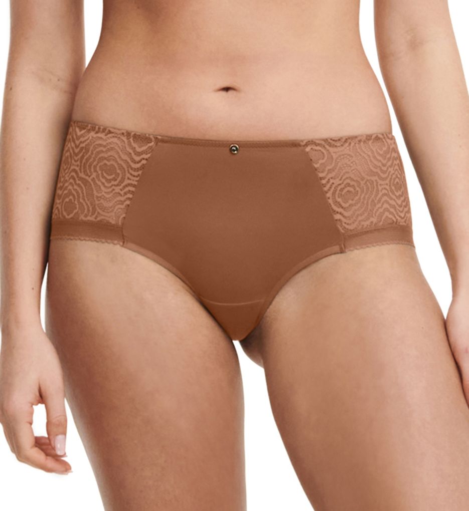 Chantelle Women's C Jolie Hipster Panty in Beige | Size XL | HerRoom.com