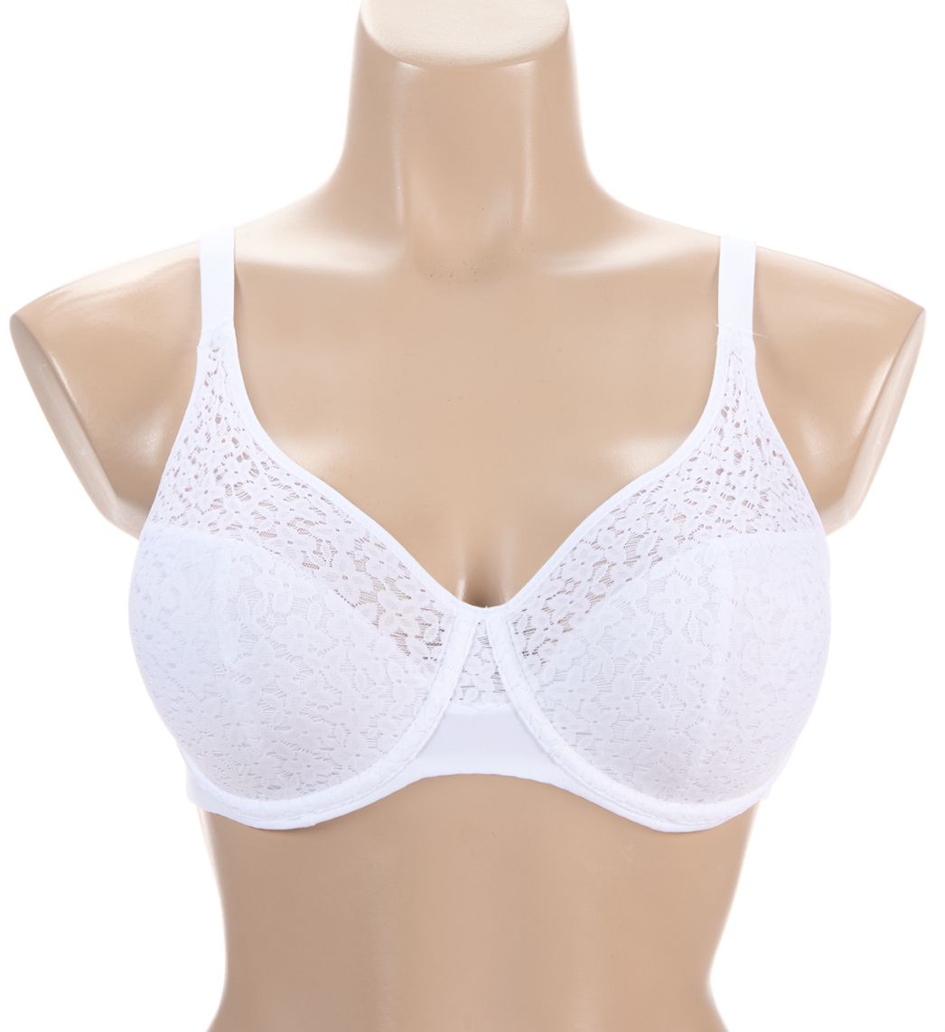 Chantelle Norah Comfort Underwire Bra White 36F  - Image 1