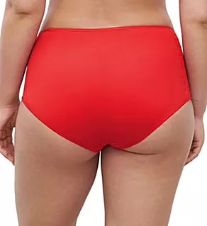 Norah High Waist Brief Panty Poppy Red S