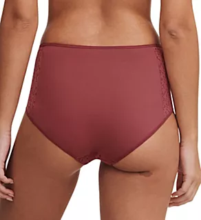 Norah High Waist Brief Panty Sepia 2X