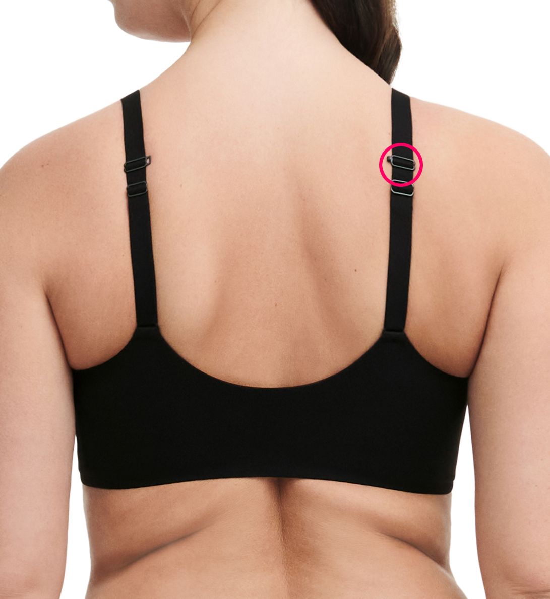 Chantelle Norah Front Closure Molded Bra Black 36F  - Image 2