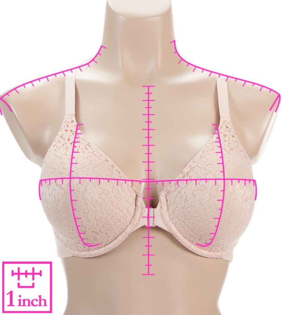 Chantelle - Norah Comfort Front-Closure Bra - 13F6Lace Unlined Molded -  13F1 - The Bra Spa - Bra Fitting Experts in Tucson, AZ